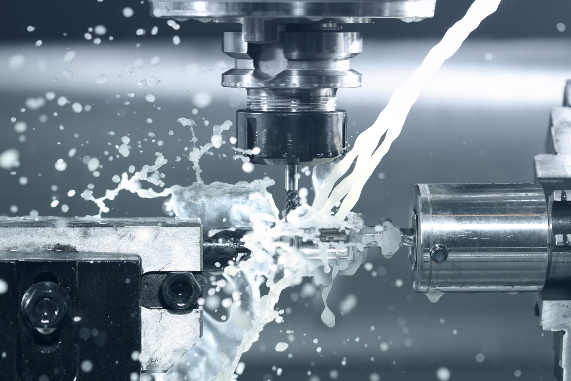 A drill piece used for precision machining