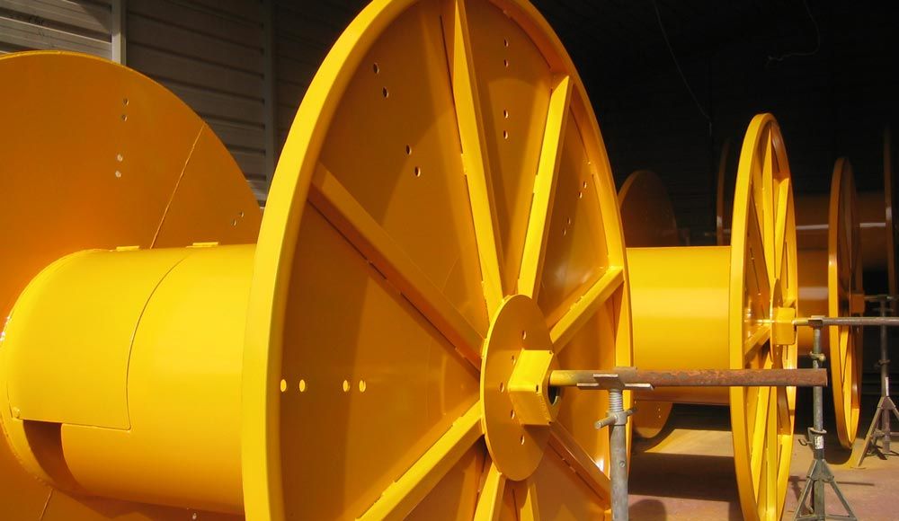 yellow machine